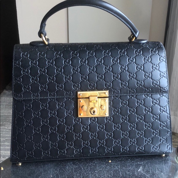 Gucci  Signature Medium Padlock Bag and Wallet - Picture 1 of 8